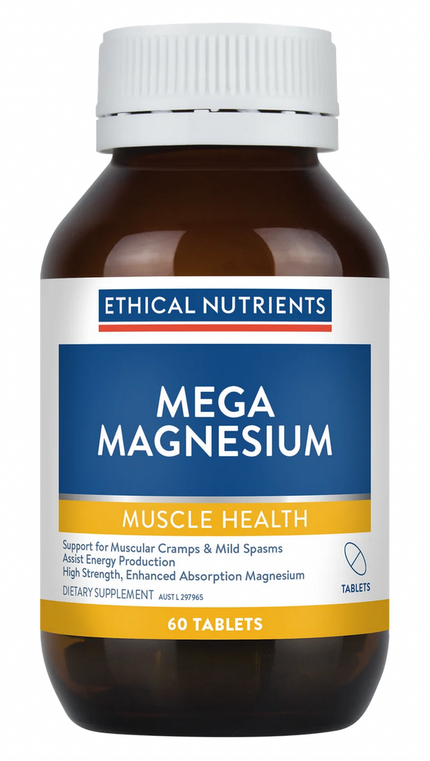 Mega Magnesium 60 Tablets