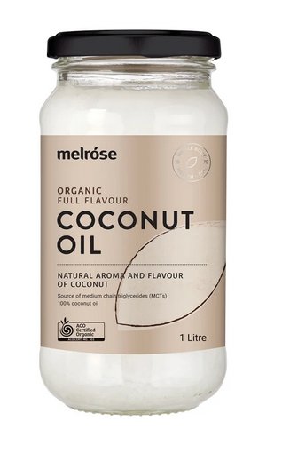 Melrose Organic Coconut Oil Full Flavour 1L