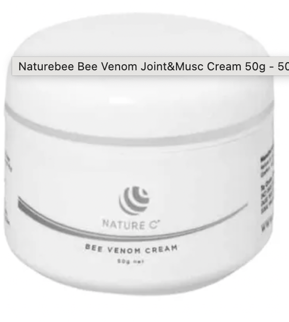 Naturebee Bee Venom Joint & Musc Cream 50g