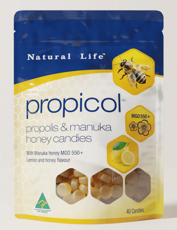 Natural Life Propolis Manuka Candies 40 pack