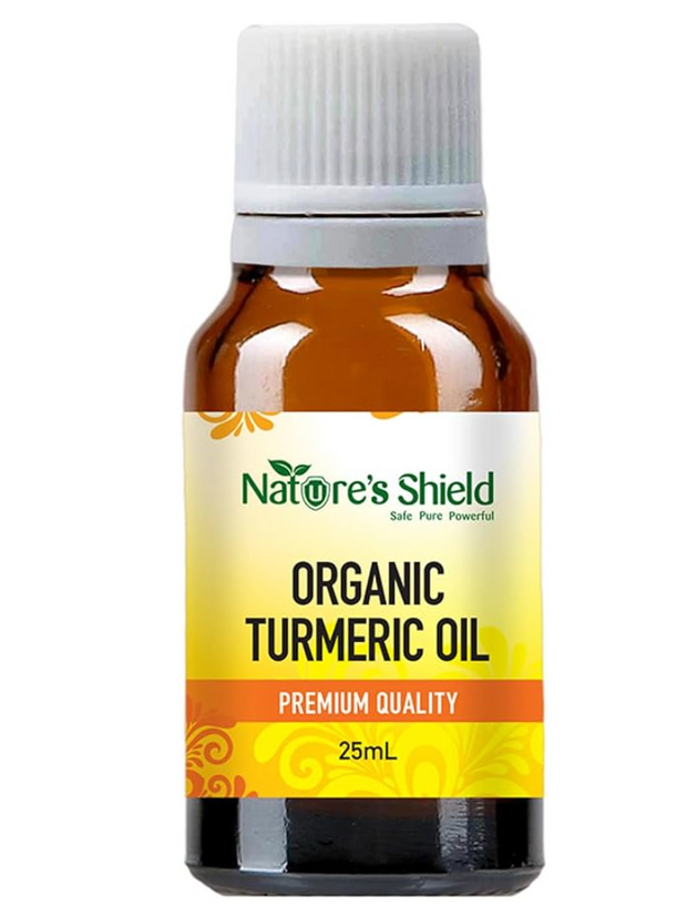 Natures Shield Organic Essential Oil Turmeric 25ml