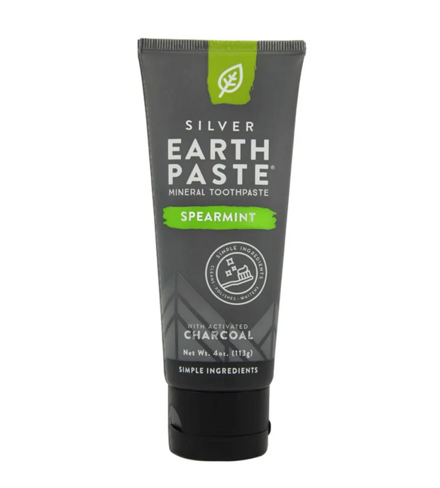 Spearmint and Charcoal Toothpaste 113g Redmond Earthpaste