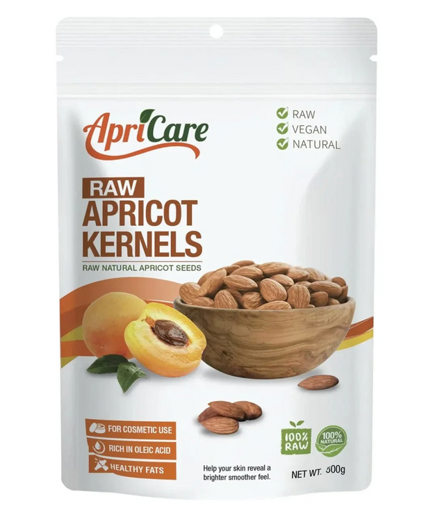 Apricot Kernals Raw 500g Apricare