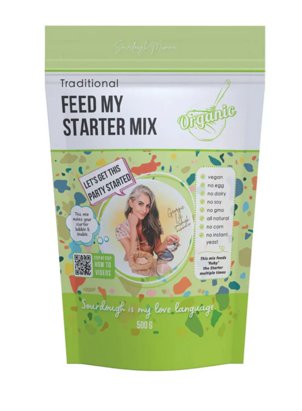 Feed My Starter Mix Traditional 500g SOURDOUGH MUMMA