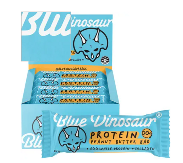 Peanut Butter Protein Bar 60g BLUE DINOSAUR