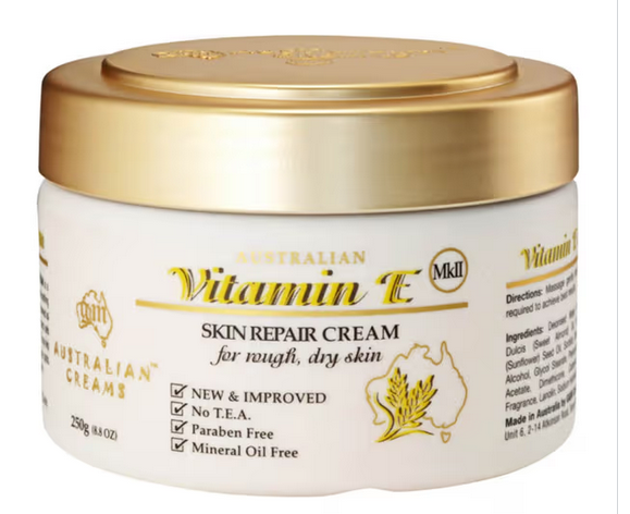 MKII Vitamin E Skin Repair Cream 250g Australian Creams