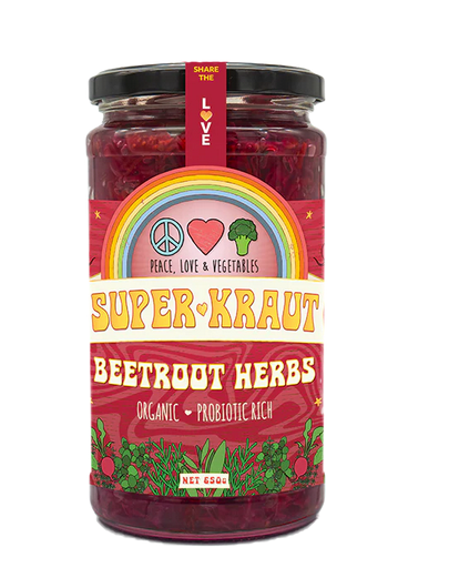 Superkraut Betroot and Herb 650g Peace Love Vegetables