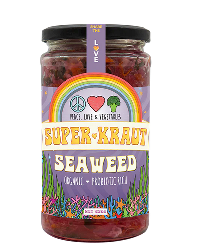 Sauerkraut Tasmanian Seaweed 650g Peace Love Vegetables