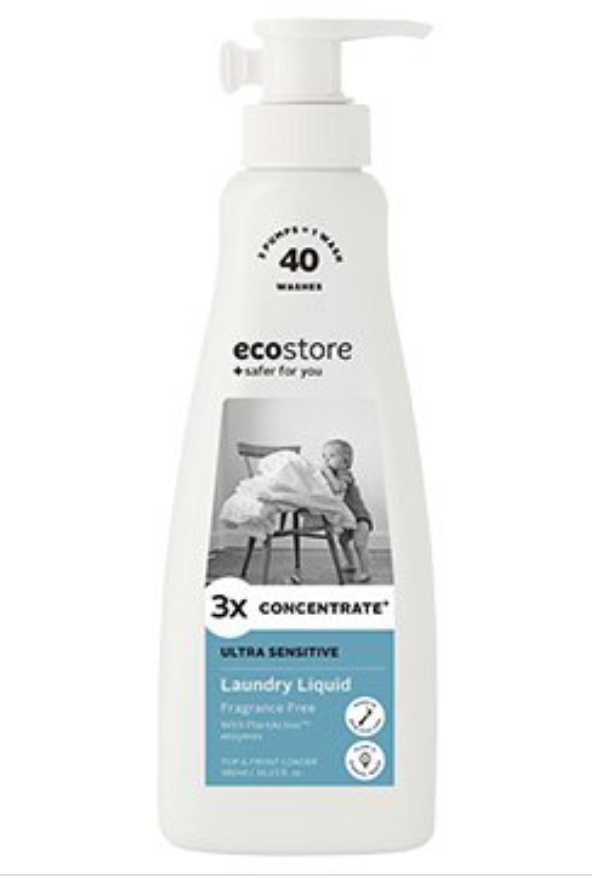 Laundry Liquid Concentrate Ultra Sensitive 480ml Ecostore