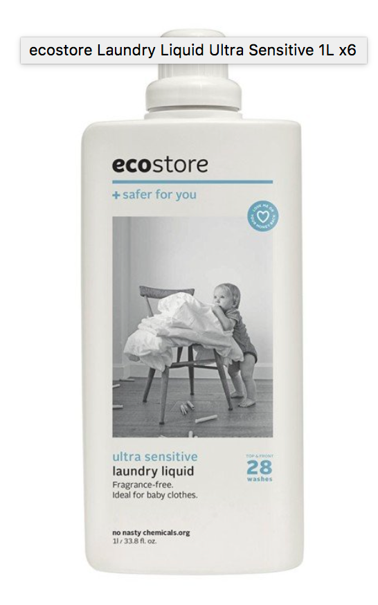 Laundry Liquid Ultra Sensitive 1L Ecostore