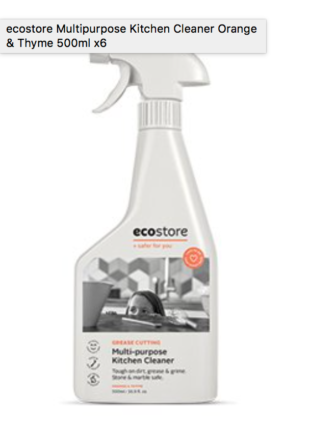 Multipurpose Kitchen Cleaner Orange & Thyme 500ml Ecostore