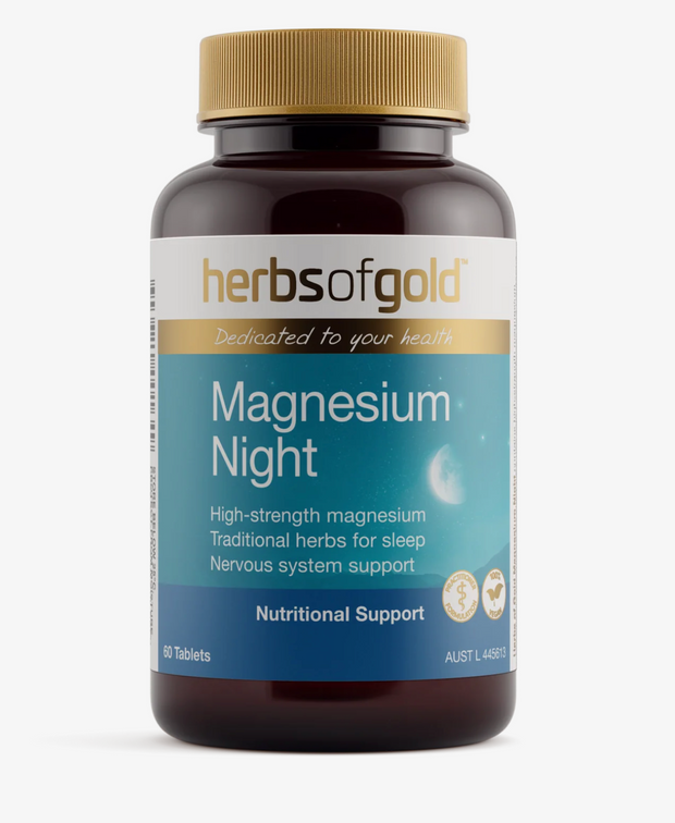 Magnesium Night 60T Herbs of Gold