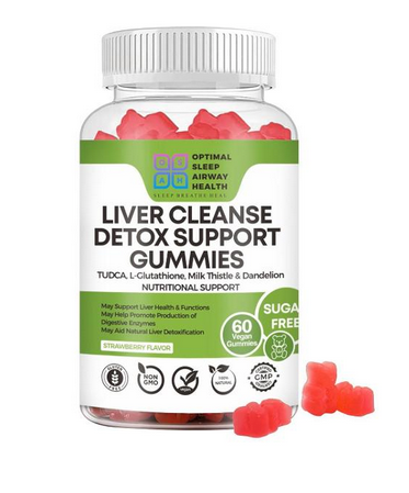 LIVER CLEANSE DETOX SUPPORT 60SG GUMMIES OSAH