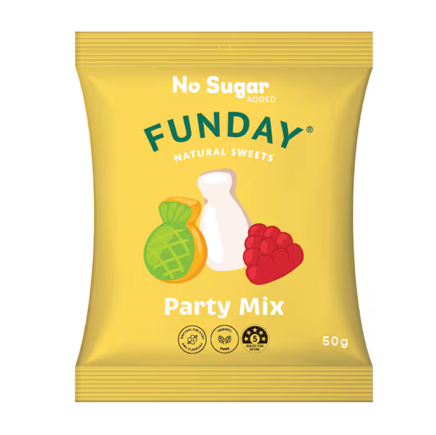 Funday Natural Sweets Party Mix 50g