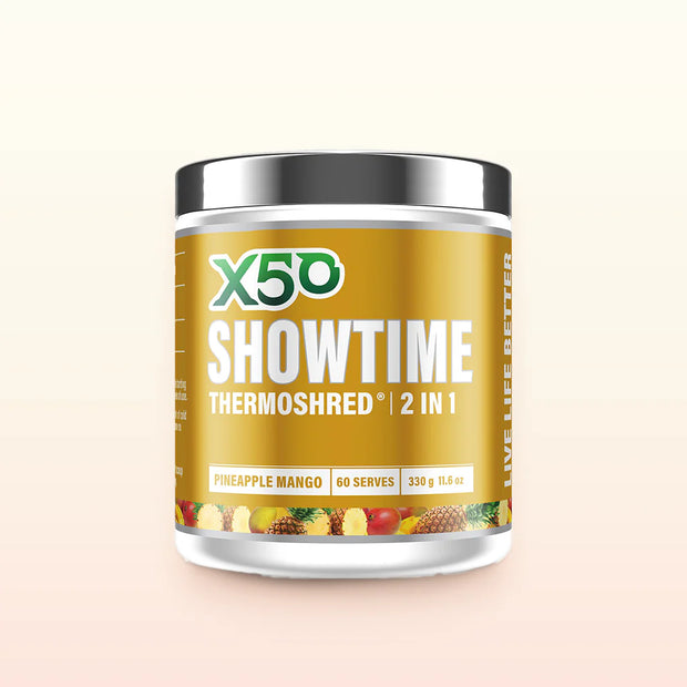 Thermoshred Showtime Pineapple Mango 60 Serves 330g X50