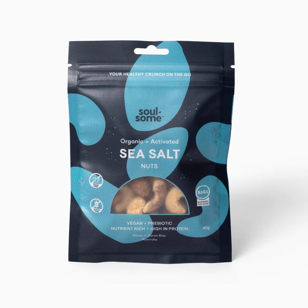 Nuts Sea Salt 40g Soulsome