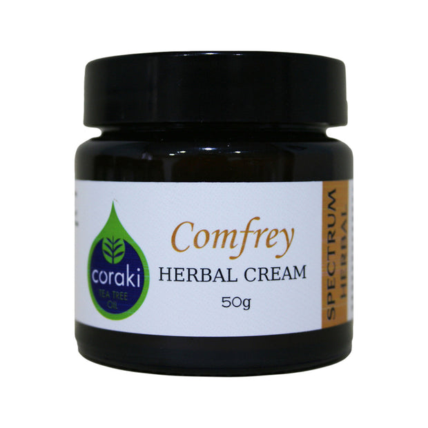 Comfrey Cream With Coraki Tea Tree Oil 50g Spectrum Herbal