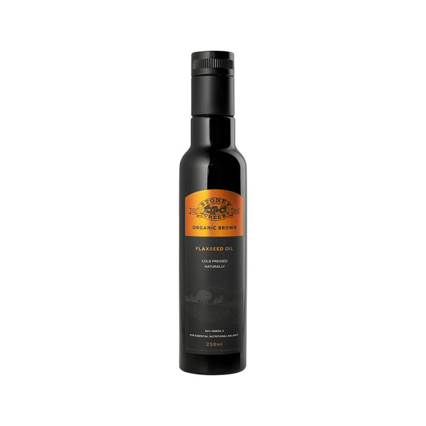Flaxseed Oil Brown 250ml Stoney Creek