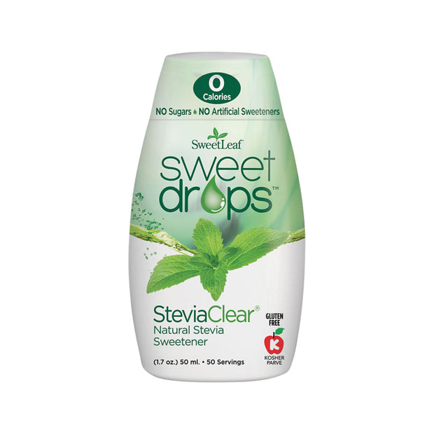 Stevia Liquid Clear Squeeze Pack 50ml Sweet Leaf