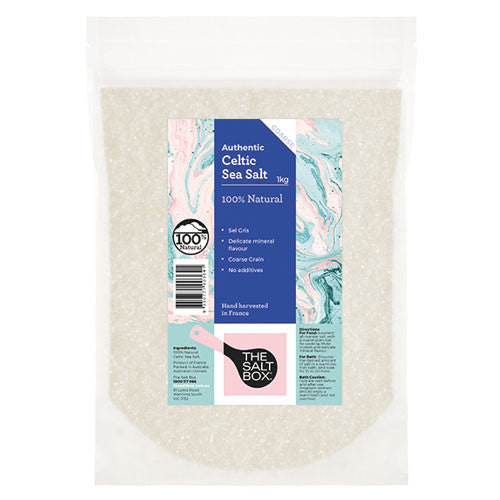 Celtic Salt (Cel Gris) Course 1kg Salt Box