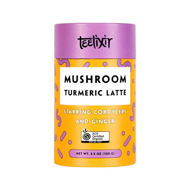 Teelixir Mushroom Turmeric Latte Cordyceps and Ginnger 60g
