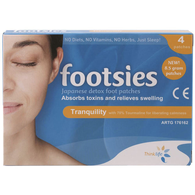 Foot Patches Tranquility 4 Patches Thinklife Footsies