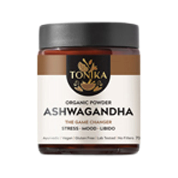Ashwaghanda 100% Organic Powder 70g Tonika