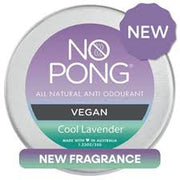 No Pong Cool Lavender Vegan All Natural Anti Odourant 35g