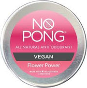 No Pong Vegan Flower Power All Natural Anti Odourant 35g