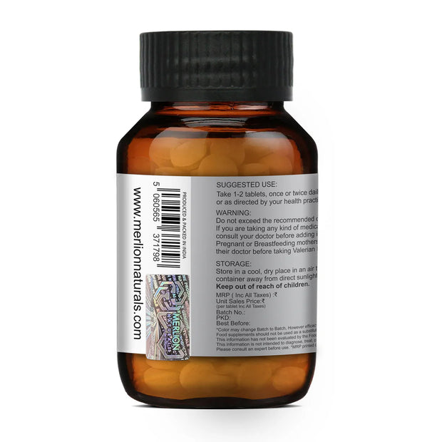 Valerian Root Tablets 500mg 120T Merlion