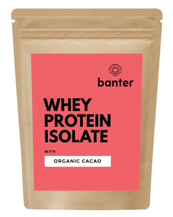 Whey Protein Isolate Cacao 1kg Banter Lifestyle