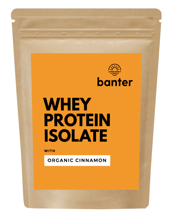 Whey Protein Isolate Cinnamon 1kg Banter Lifestyle