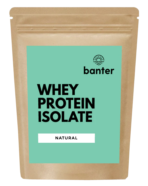 Whey Protein Isolate Natural 1kg Banter Lifestyle