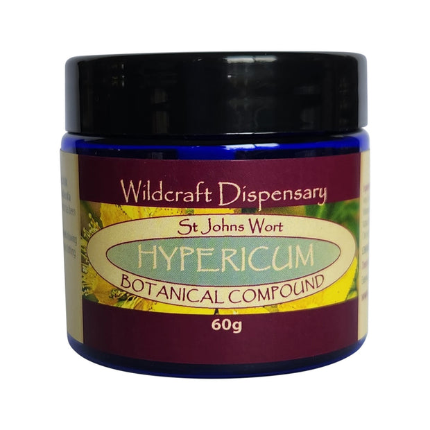 Hypericum Herbal Ointment Jar 60g Wildcraft