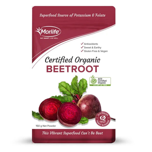 Morlife Organic Beetroot Powder 150g