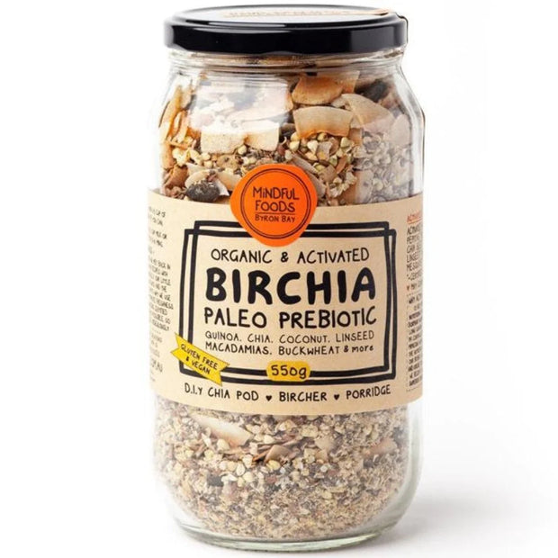 Granola Organic Birchia Paleo Prebiotic 500g Mindful Foods