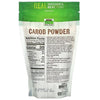 Carob Powder Raw 340g Now Real Food