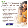 Carob Powder Raw 340g Now Real Food