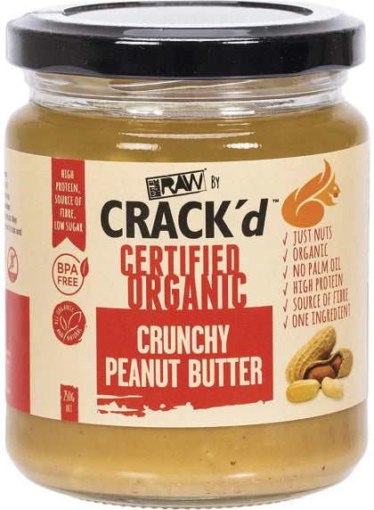 Peanut Butter Crunchy 250g Every Bit Organic