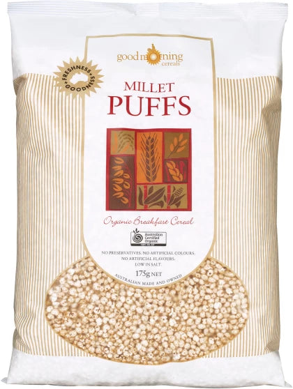 Millet Puffs 175g Good Morning Cereals