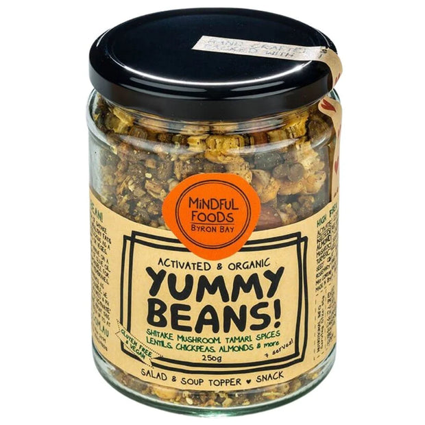 Beans Yummy Activated and Organic 260g Mindful Foods