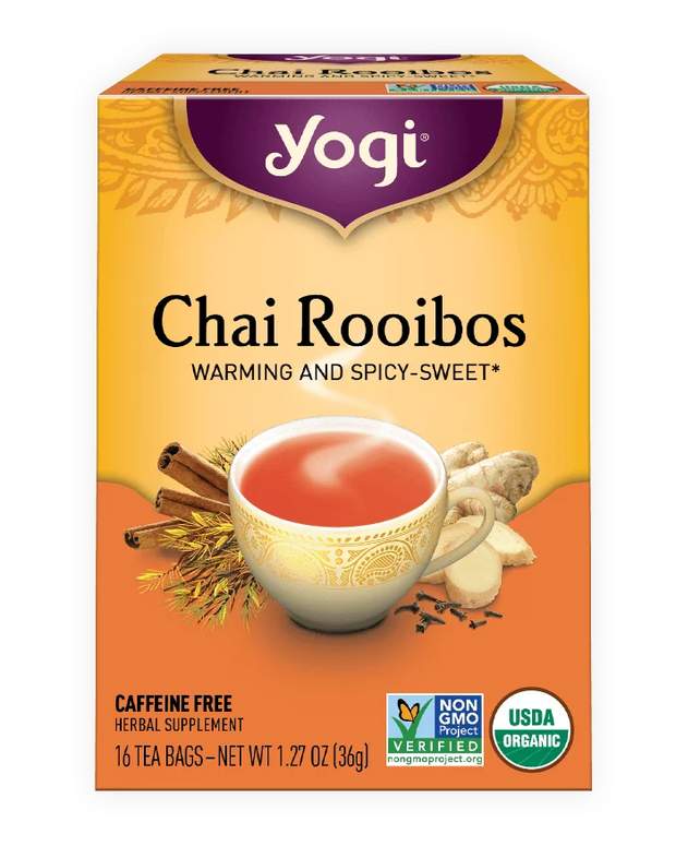 Chai Rooibos Tea 16 Bags Yogi Tea
