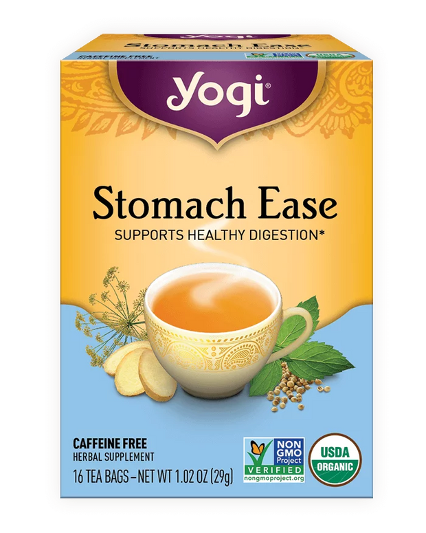 Stomach Ease Tea 16 Bags Yogi Tea