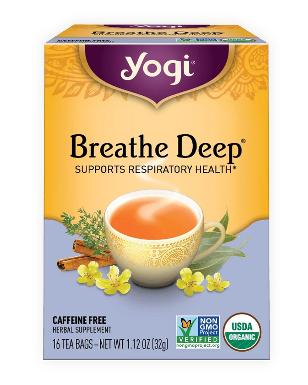 Breathe Deep 16 Tea Bags Yogi Tea