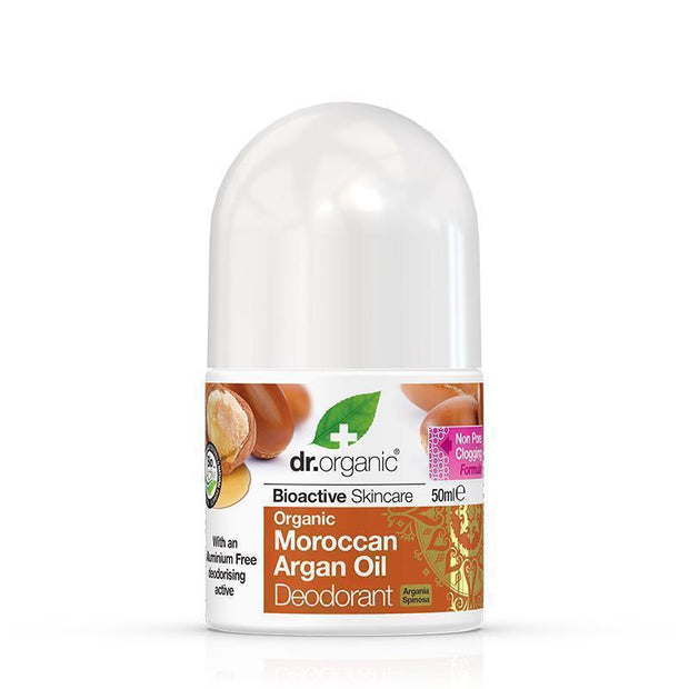 Moroccan Argan Oil Organic Deodorant 50ml Dr Organic
