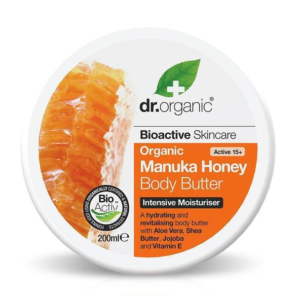 Manuka Honey Body Butter 200ml Dr Organic - Broome Natural Wellness
