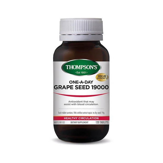 Grape Seed One A Day 19000mg 120T Thompsons