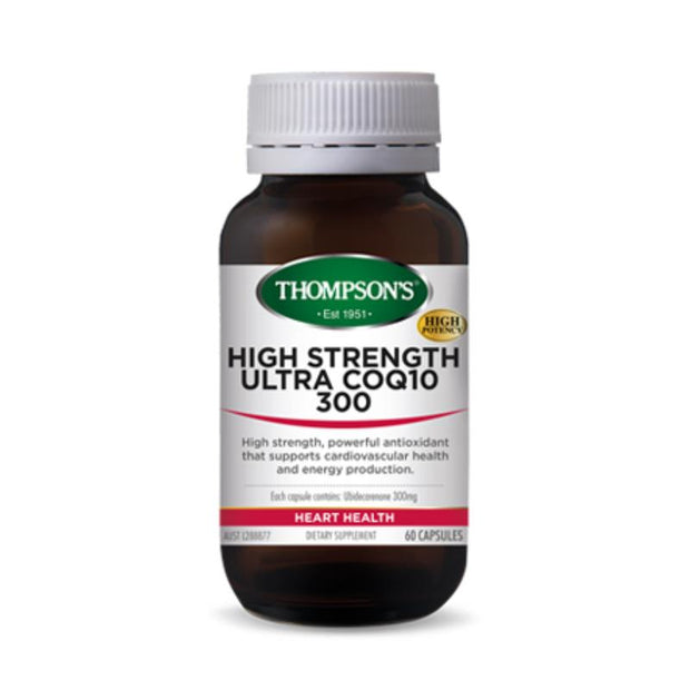 COQ10 High Strength Ultra 300mg 60C Thompsons