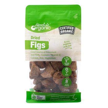 Figs Dried 250g Absolute Organic