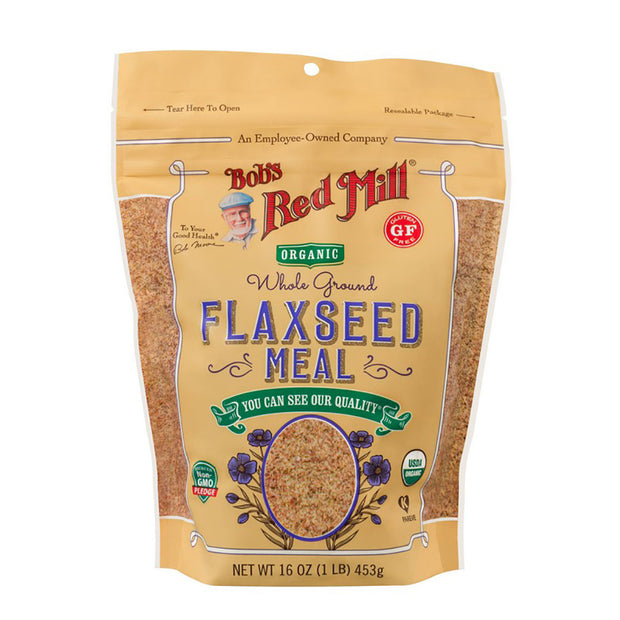 Flaxseed Meal Organic Gluten Free 453g Bobs Red Mill